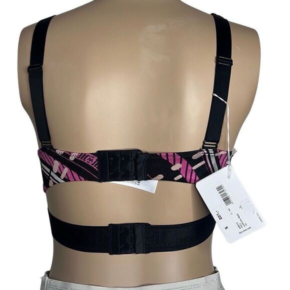 NWT Wolford Hanna Sports Bra Top XS Multi Pink Black - Picture 11 of 16